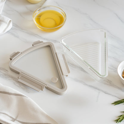 Pizza And Cheese Saver in Red