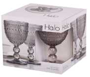 HALO S/4 SMOKE GOBLET 10.15OZ
