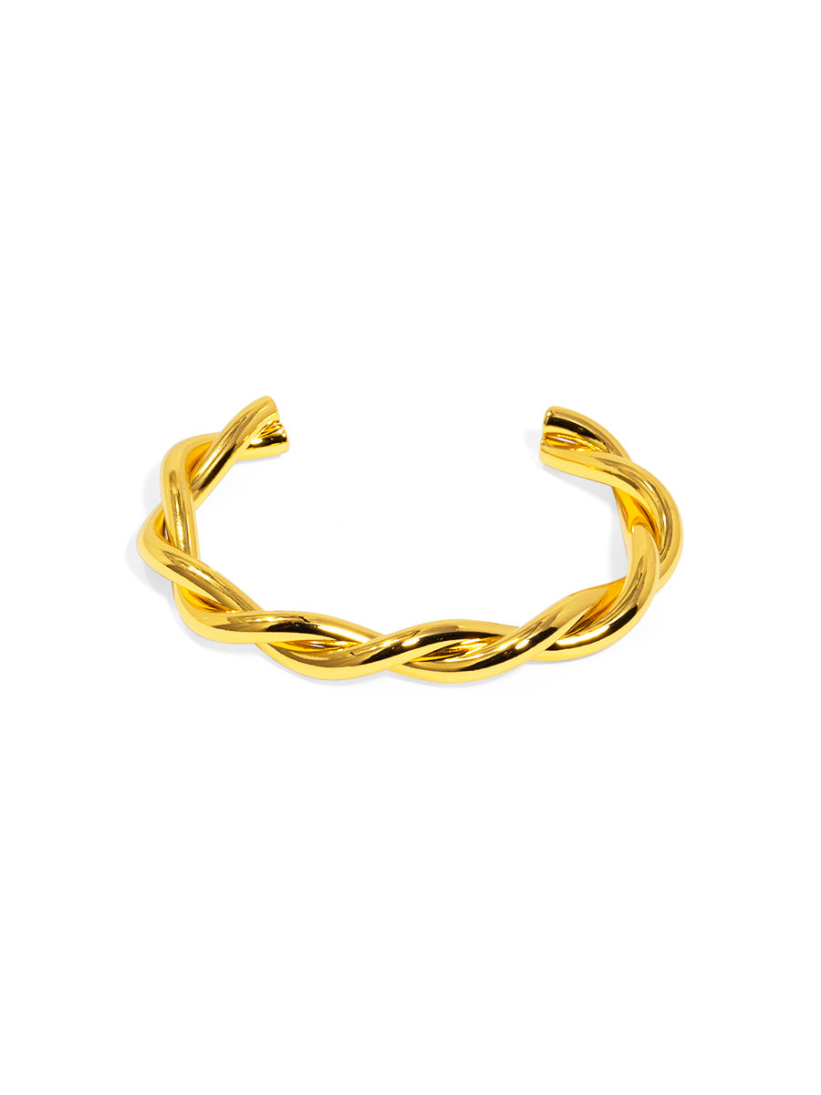 Twisted Cuff - Gold