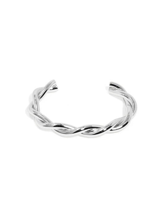 Twisted Cuff - Silver