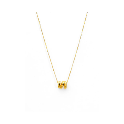 Claw Pendant Necklace Gold