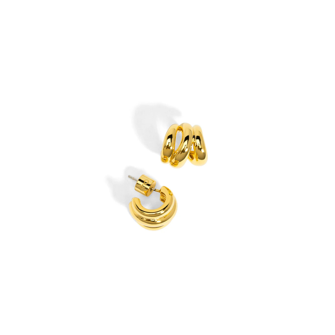 Ear Claw Huggies Gold