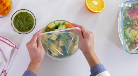 Reusable Flexible Lids, 3 Pack: 4.5" + 6" + 8