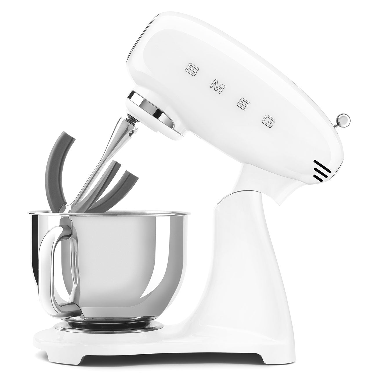 Retro-Style Stand Mixer - White