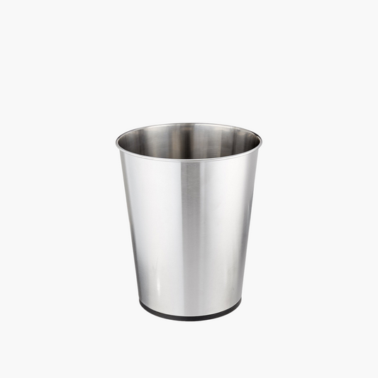 Waste Basket 5L Satin Stainless