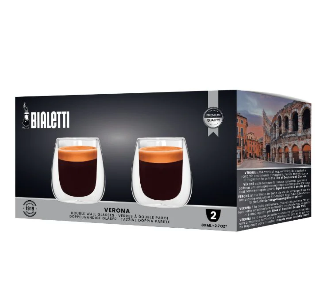Verona Double Wall Glasses - 2pc Gift Set