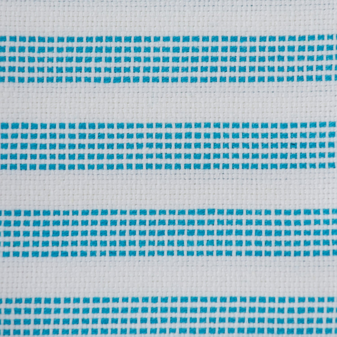 Turquoise Dobby Towel