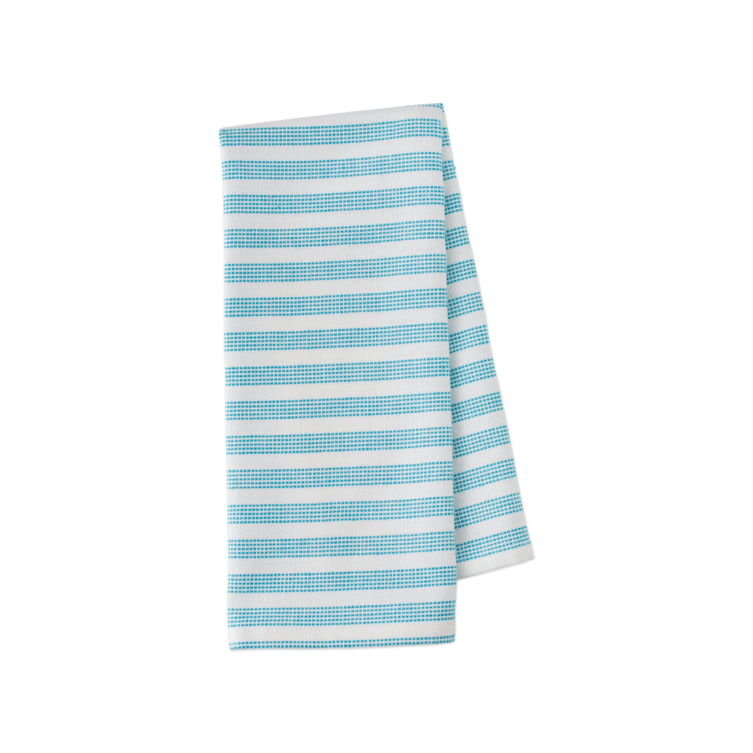 Turquoise Dobby Towel