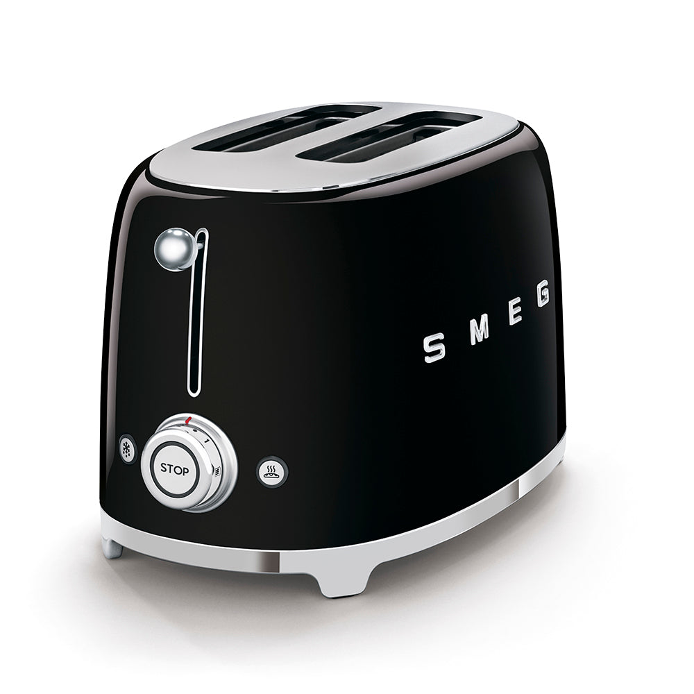 Black 2-Slice Retro-Styel Toaster