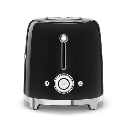 Black 2-Slice Retro-Styel Toaster