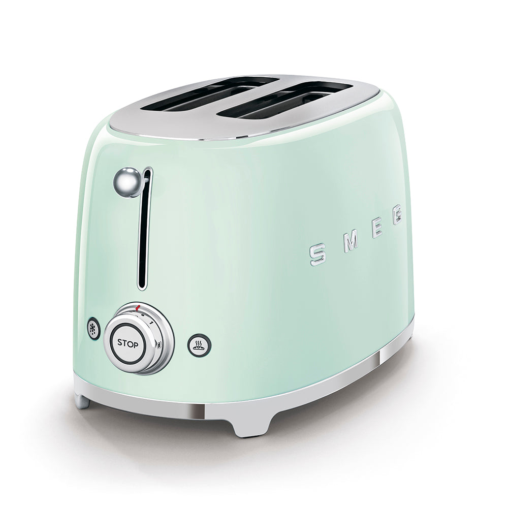 Pastel Green 2-Slice Retro-Styel Toaster