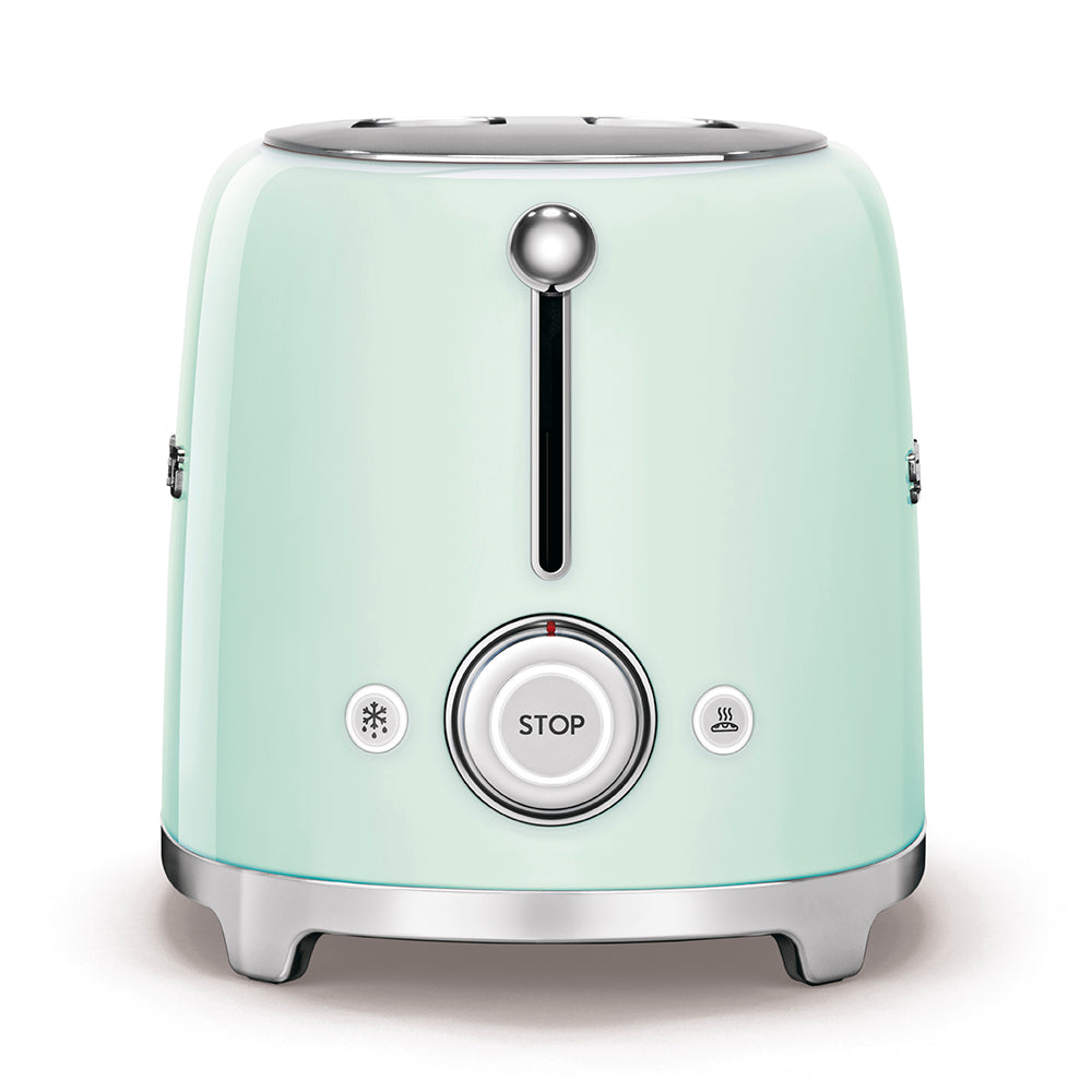 Pastel Green 2-Slice Retro-Styel Toaster