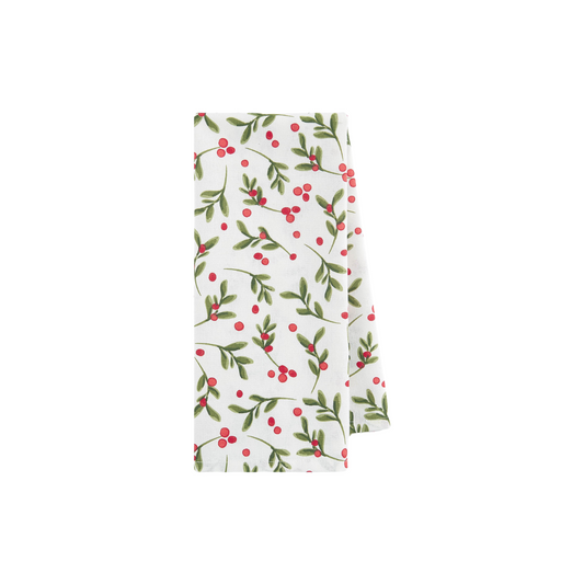 Under The Mistletoe Dishtowel