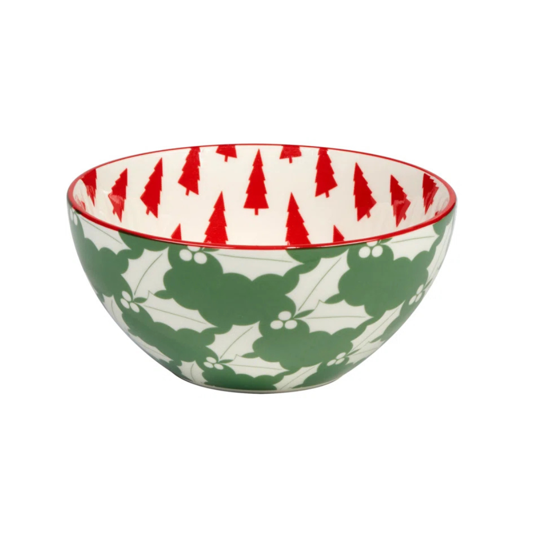 Winter Medley All Purpose Bowl 4.75in 6 asst