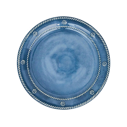 Berry & Thread Melamine Dessert/Salad Plate Set/4 - Ocean