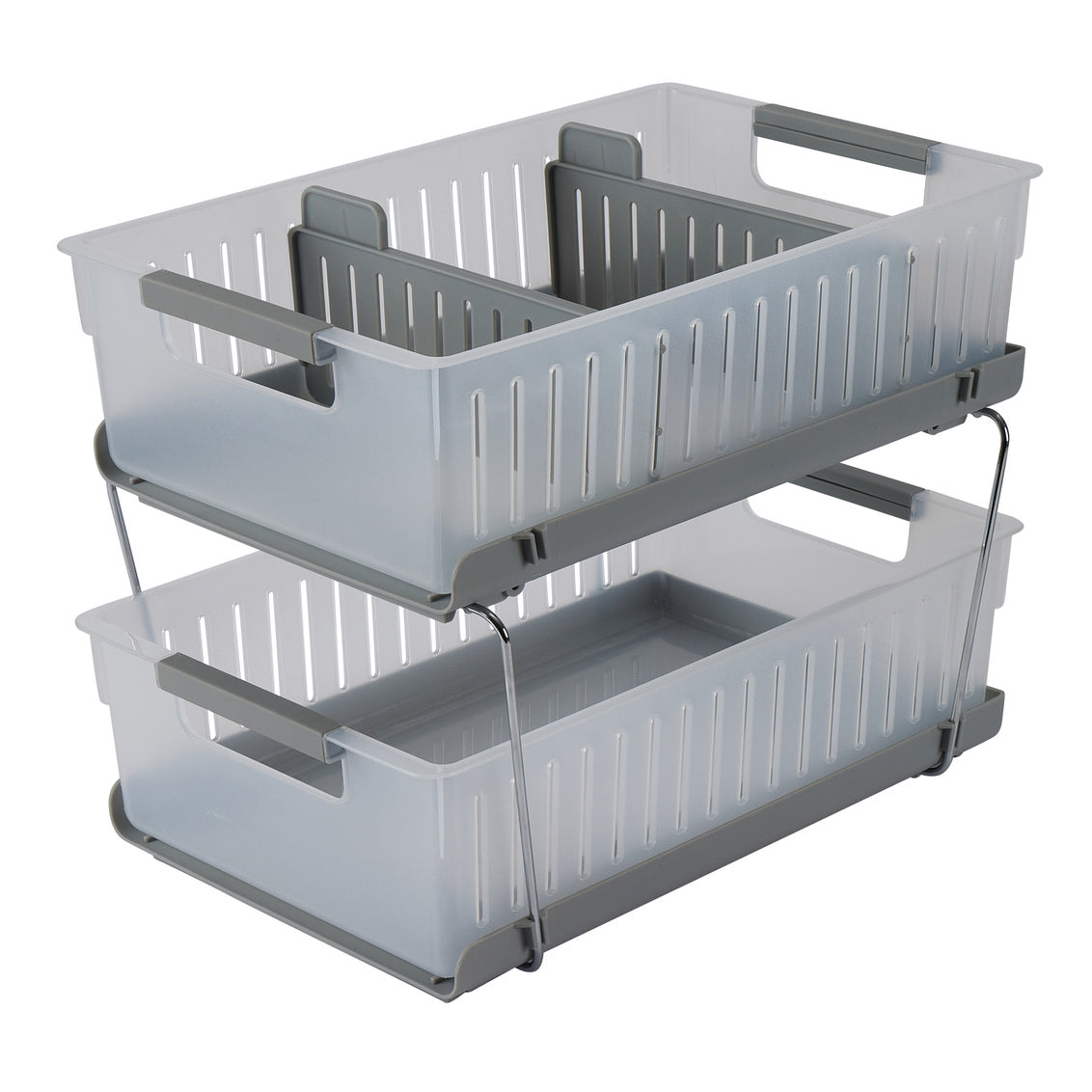 N&T 2 Tier Storage Basket PP