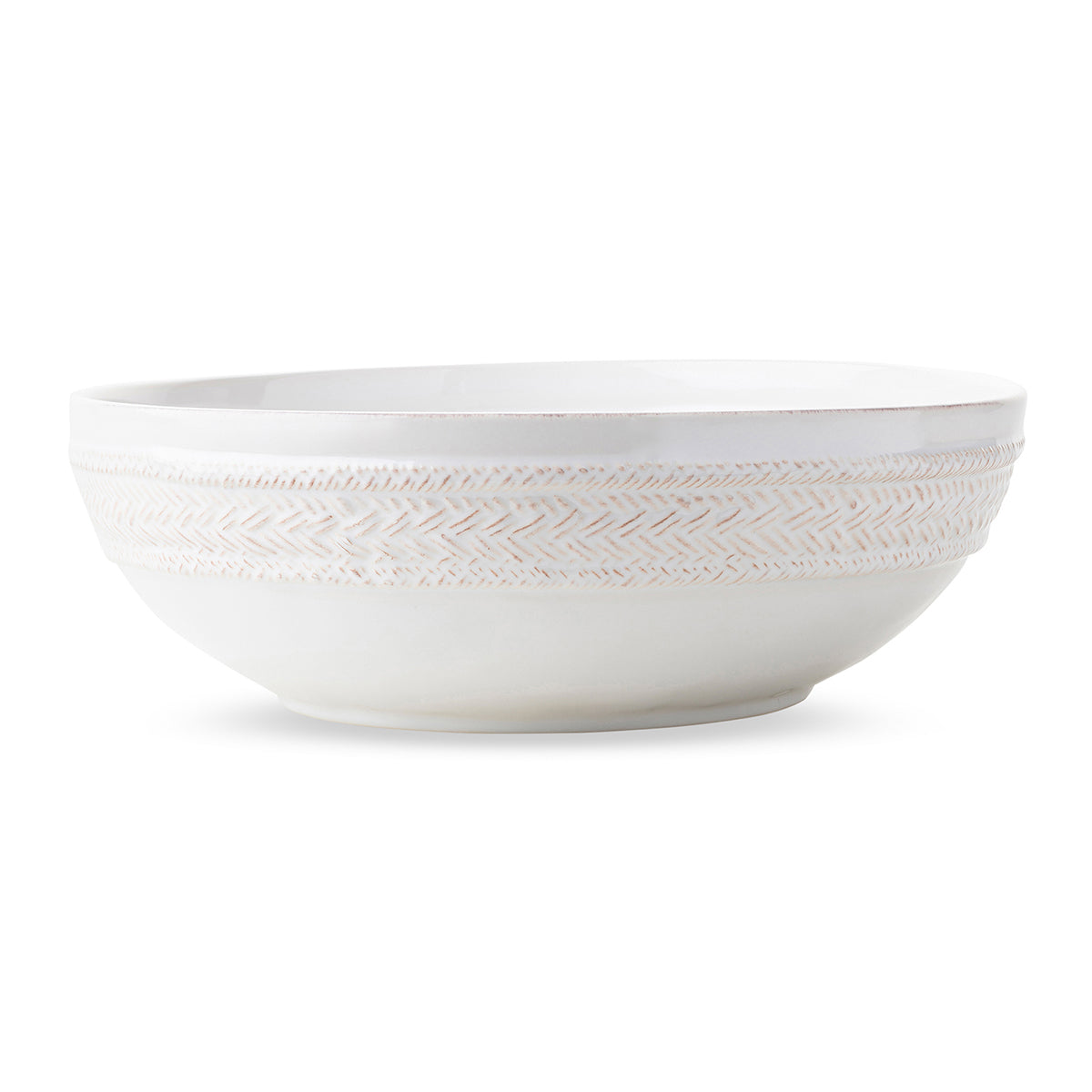 Le Panier 12" Serving Bowl - Whitewash