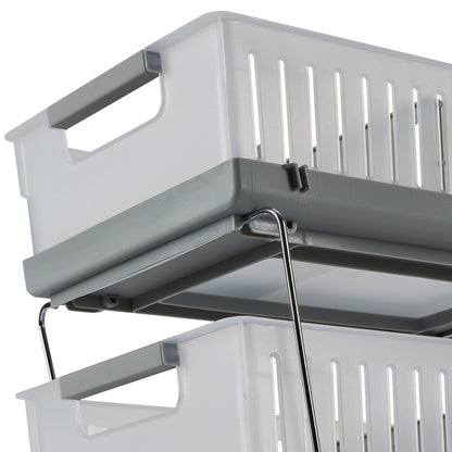 N&T 2 Tier Storage Basket PP