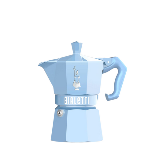 Cafetera Moka Exclusive Azul Claro - 3 Tazas