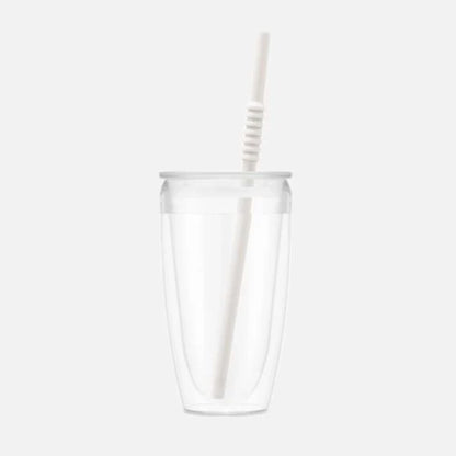 Pavina To Go-Double Wall With Plastic Straw 13.5 oz.