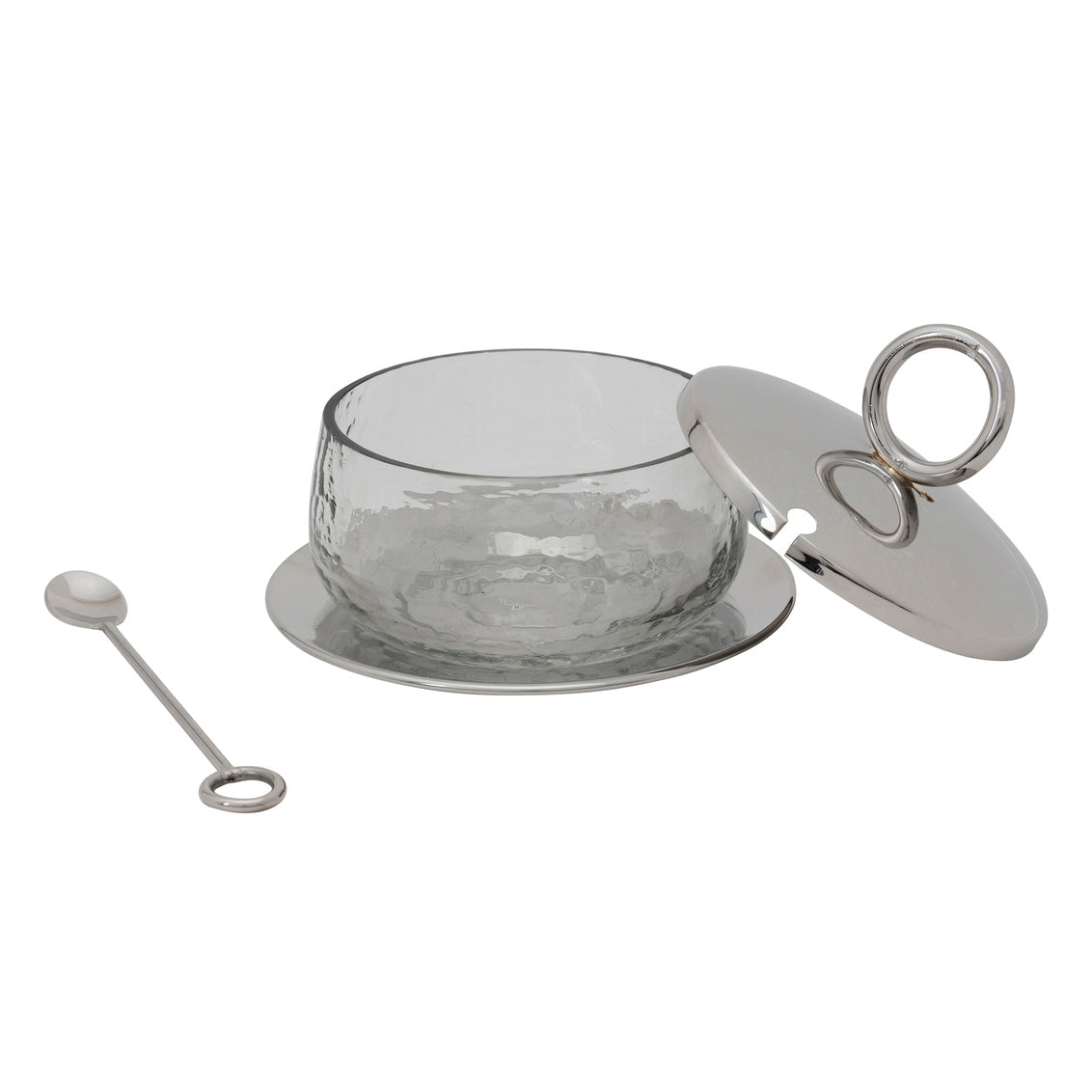 Sphere Honey Jar With Plate Sl