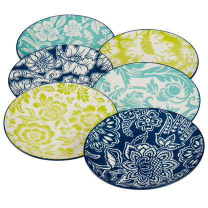 Tapestry Canape Plate 6in 6 asst