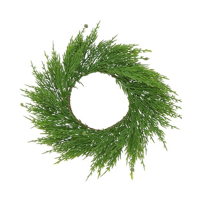 Capiscum Wreath - 16" Diameter Green 16"