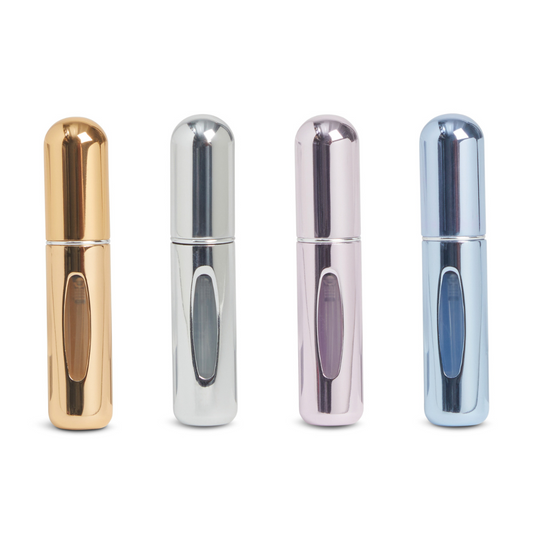 Set of 4 5ml Refillable Perfume Atomizer - MG/MS/MP/MB