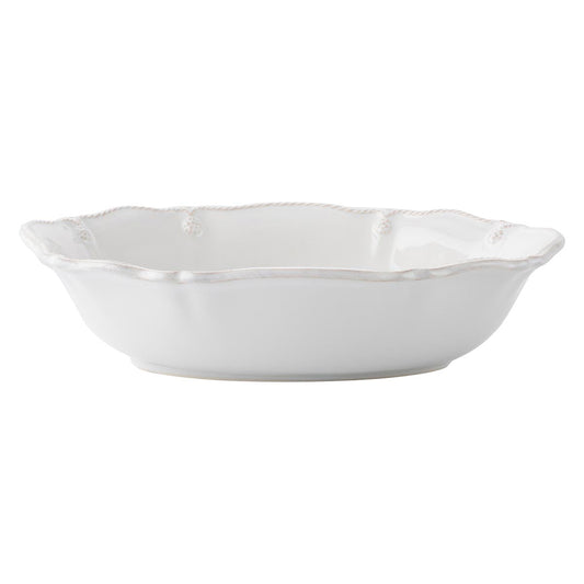 Berry & Thread 12" Oval Serving Bowl - Whitewash