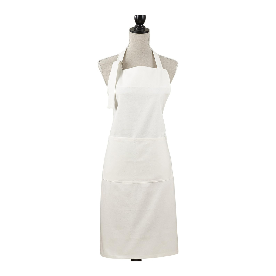 Denim Apron White 28"x35"