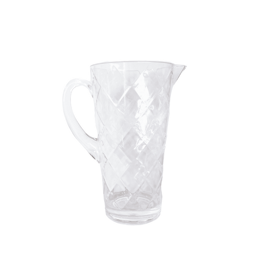 Diamond Acrylic Drinkware Clear Acrylic Pitcher 2.25 qt.