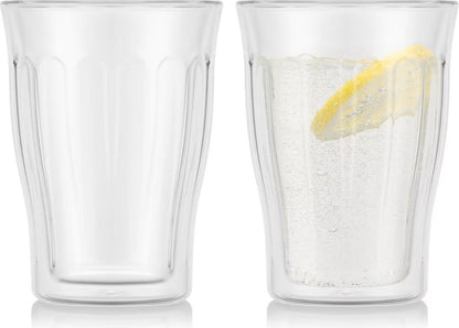 Copenhagen Double Wall Glasses, 13.5 Oz, Set of 2