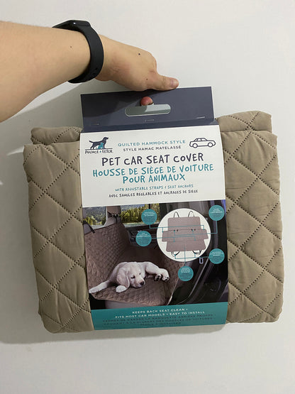 P&F CAR SEAT PROTECTOR TAN