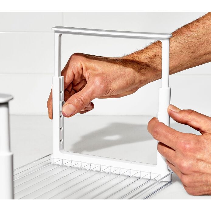 Adjustable Refrigerator Shelf Riser