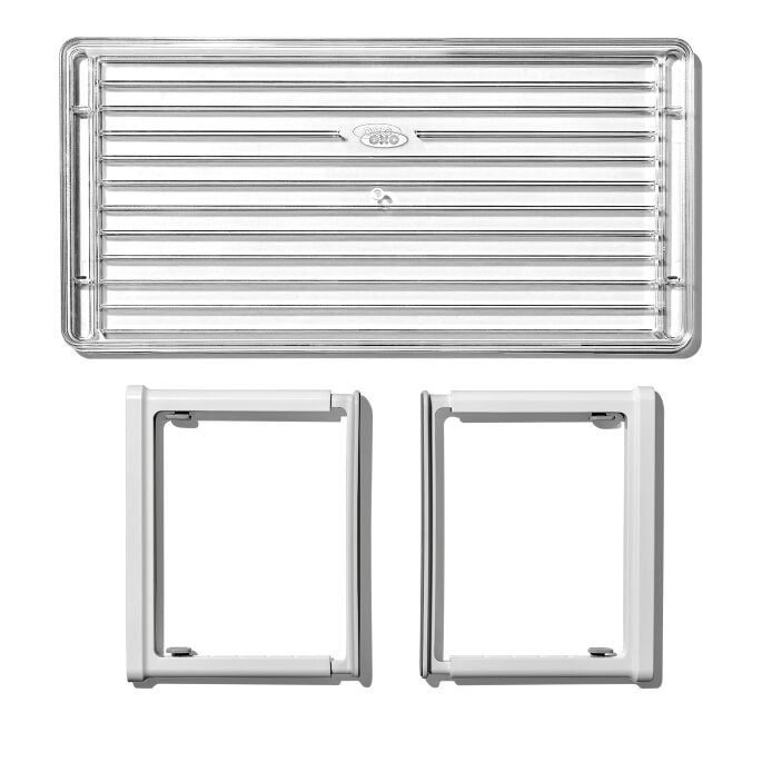 Adjustable Refrigerator Shelf Riser