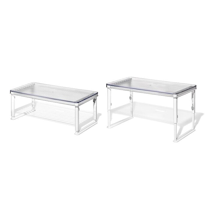 Adjustable Refrigerator Shelf Riser