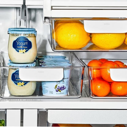 4 Piece Refrigerator Storage Bin Starter Set