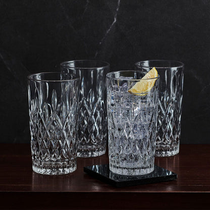 Harding Set of 4 Collins Tumbler Glasses