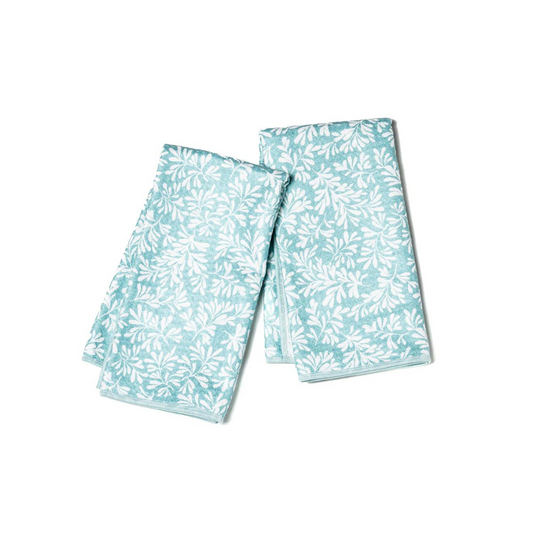 Biggie Towel (Set of 2) - Herbage Turquoise