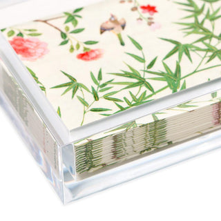 Crystal Clear Acrylic Cocktail Napkin Holder