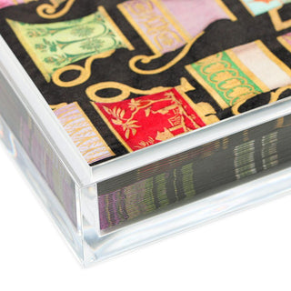 Crystal Clear Acrylic Cocktail Napkin Holder