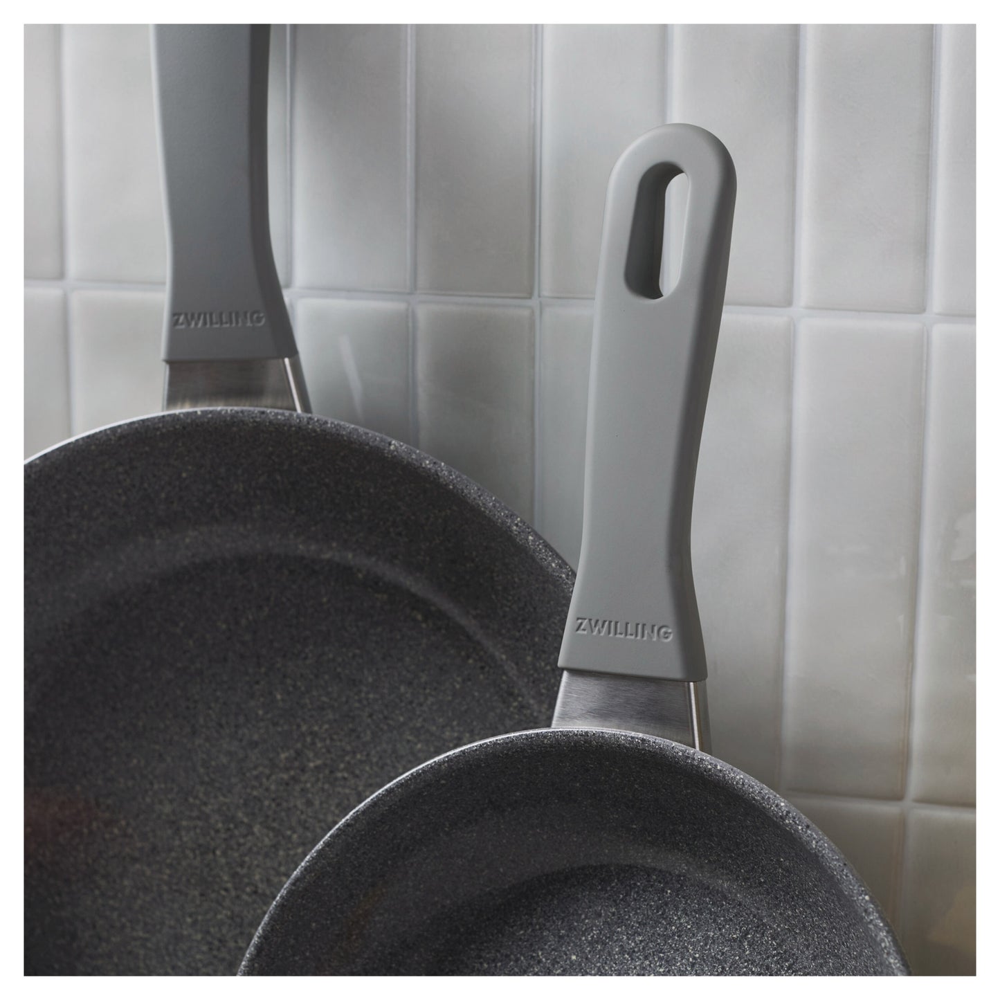 Parma Plus Aluminum Non-Stick Ceramic Fry Pan Set of 2
