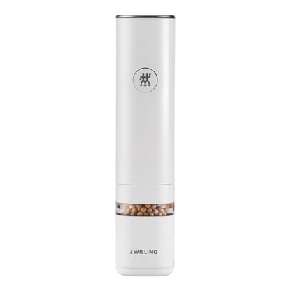 Enfinigy Electric Salt/Pepper Mill, White