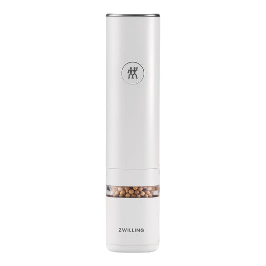 Enfinigy Electric Salt/Pepper Mill, White