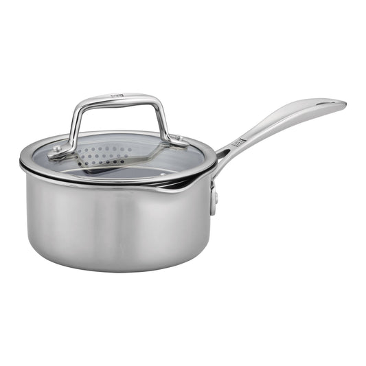 CLAD Non-Stick Stainless Steel Ceramic 1 qt Saucepan