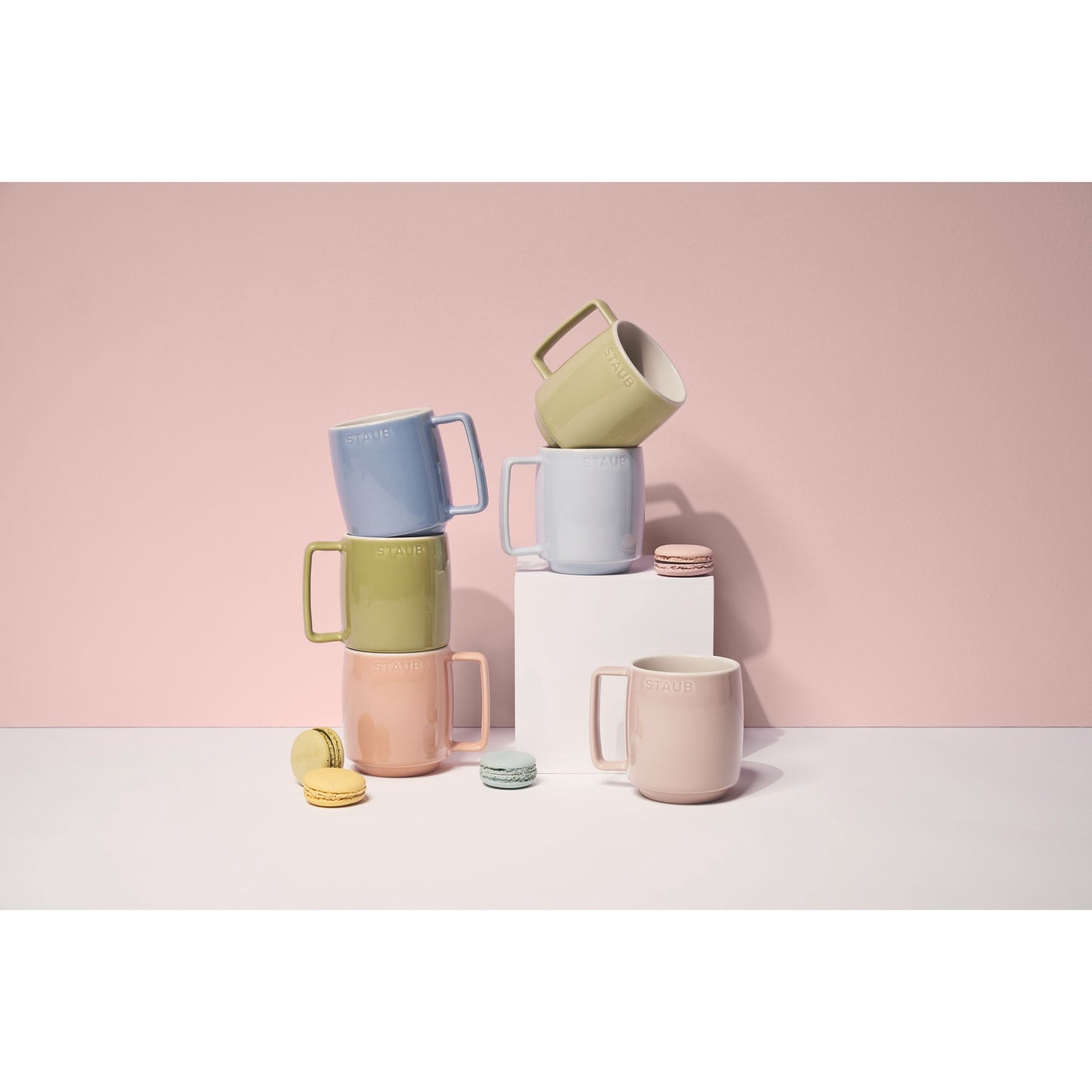 Staub 11.8-oz Macaron Coffee/Tea Mugs Set of 6