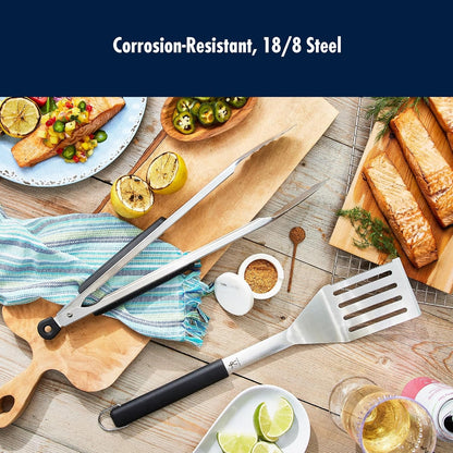 BBQ 2-pc Stainless Steel Grill Tool Set