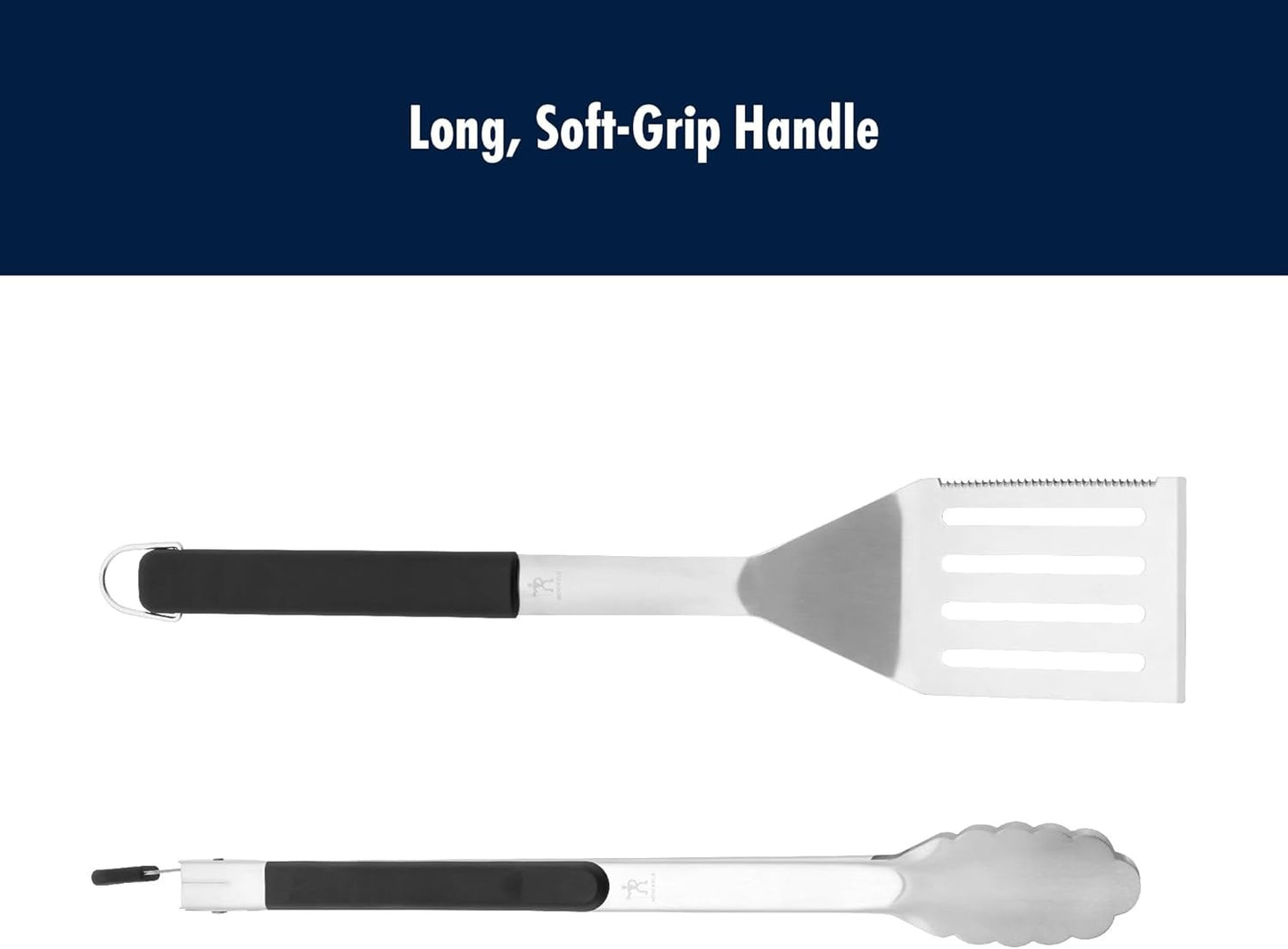 BBQ 2-pc Stainless Steel Grill Tool Set