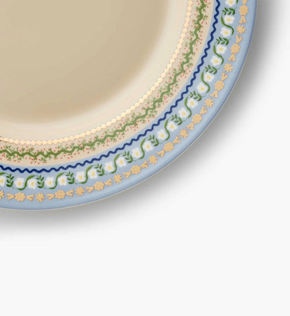 Delphine Porcelain Dessert Plate Set