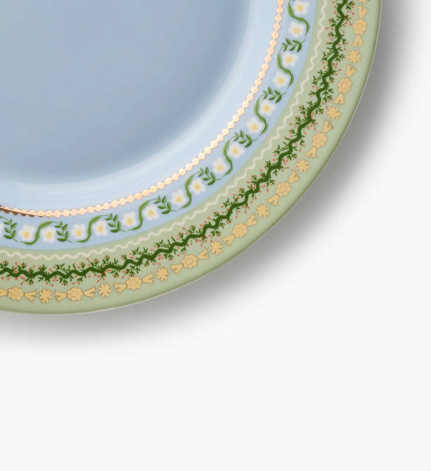 Delphine Porcelain Dessert Plate Set